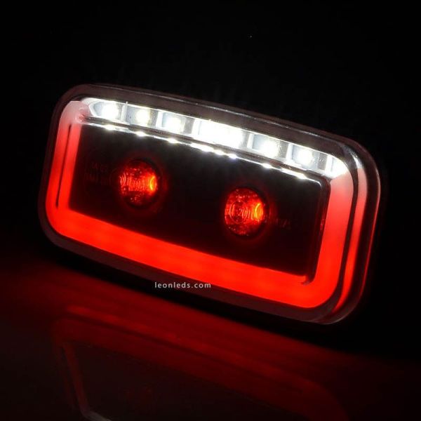 Piloto LED con luz de posición, antiniebla y marcha atrás trasera 1481 R AR F 12V 24V Was | LeonLeds