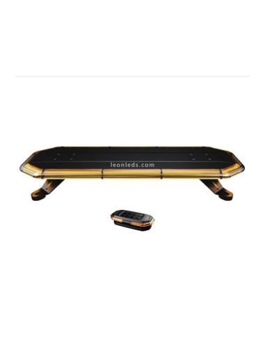 Mini Puente luminoso LED ambar Homologado con mando 622mm 24,5'' Gama Premium Agropar | LeonLeds