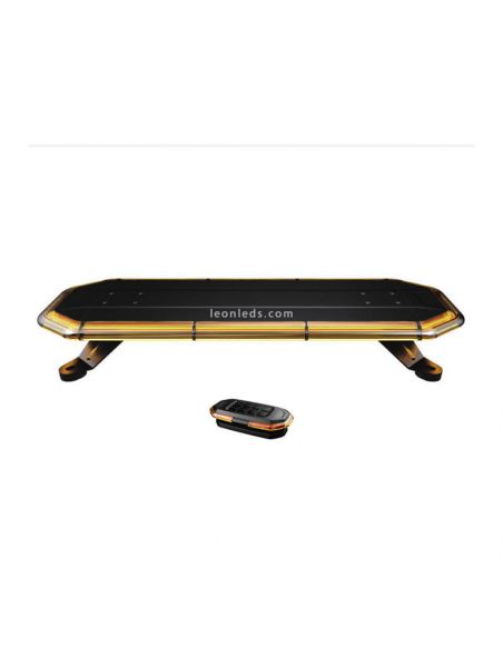 Mini Puente luminoso LED ambar Homologado con mando 622mm 24,5'' Gama Premium Agropar | LeonLeds