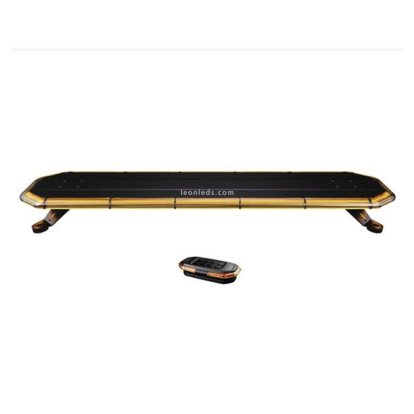 Puente destellante LED ambar Homologado con mando 928mm 36,5'' Gama Premium Opcional Mando Wireless | LeonLeds