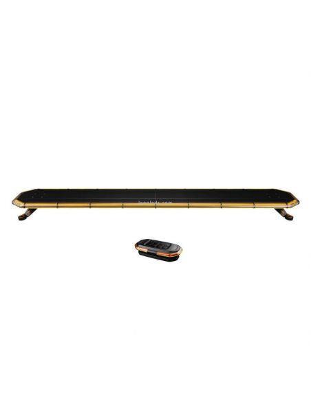 Puente luminoso LED grande Ambar Homologado (Opcional) Control Wireless 1388mm 54'' Gama Premium Agropar | LeonLeds