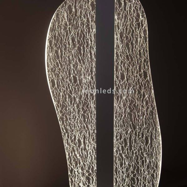 Détail de la lampe de table LED Bianca