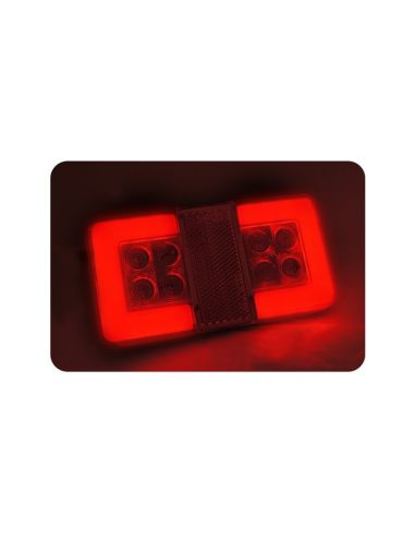 Piloto Trasero LED 4 Funciones Efecto Neon 12/24V Lucidity | LeonLeds