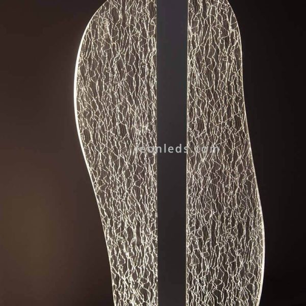 Lampadaire de salon à LED dimmable série Bianca détail