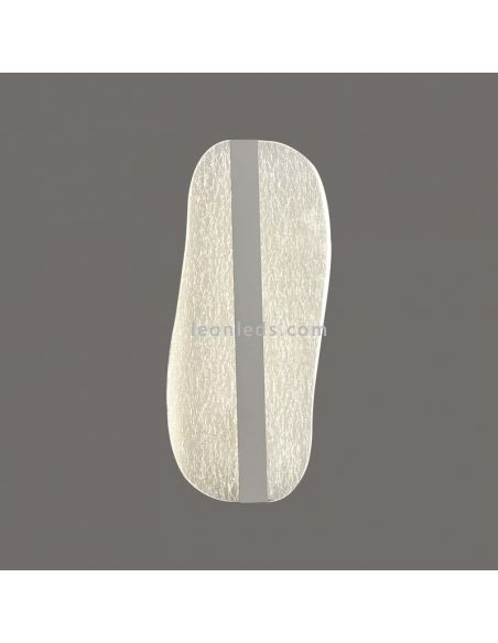 Aplique de pared LED blanco serie Bianca  Mantra