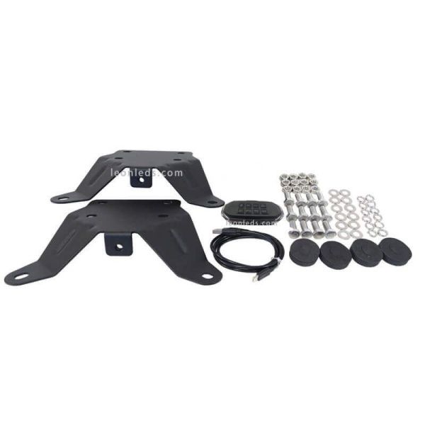 Accessoires Grand pont lumineux à LED ambre Approuvé avec contrôle sans fil (en option) Gamme Premium 1541 mm 60''