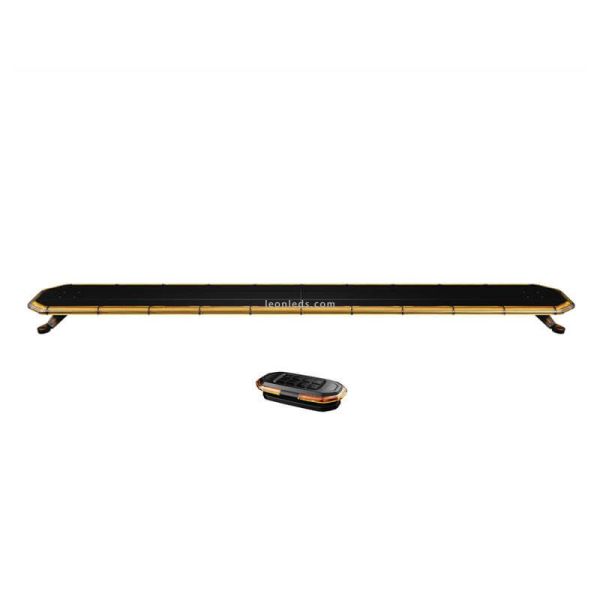 Puente LED grande Ambar Homologado con mando con cable 1694mm 66'' Gama Premium | LeonLeds