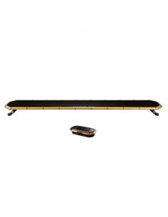 Puente ambar LED grande Homologado TA2 con mando con cable 1847mm 72'' Gama Premium Mando Wireless | LeonLeds