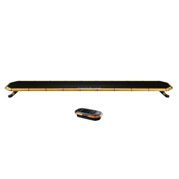Puente ambar LED grande Homologado TA2 con mando con cable 1847mm 72'' Gama Premium Mando Wireless | LeonLeds