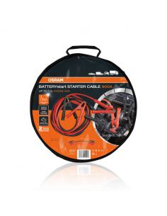 Pinzas de arranque 35mm2 de 4,5 metros capacidad 900A STARTERcable 1.200A OSC350A 12V - 24V Osram | LeonLeds