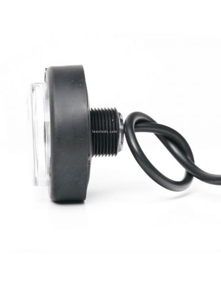 Feu de recul LED rond et homologué 12V 24V AR 1533 WAS | leonleds