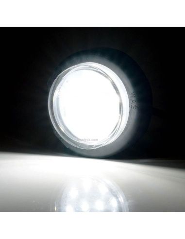 Feu de recul LED rond et homologué 12V 24V AR 1533 WAS | leonleds