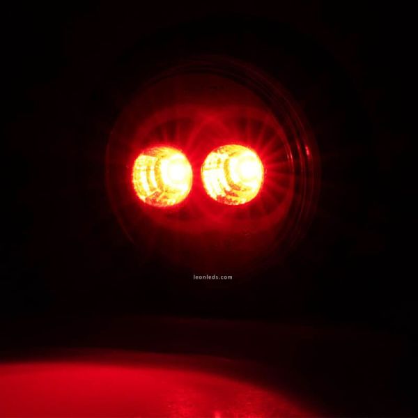 Trasera de Piloto LED redondo antiniebla trasero F 12V 24V Was 1533 F Was | LeonLeds