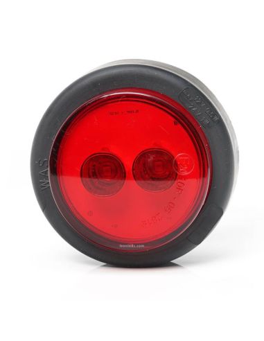 Piloto LED redondo antiniebla trasero F 12V 24V Was 1533 F Was | LeonLeds