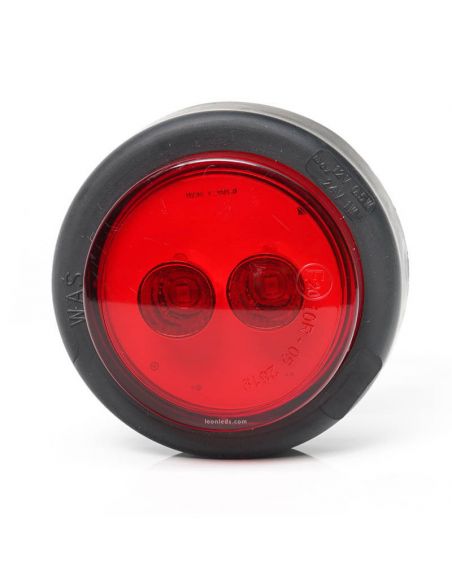 Feu antibrouillard arrière LED rond F 12V 24V Was 1533 F Was | leonleds