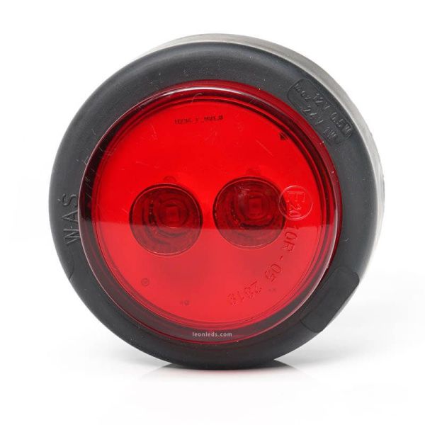 Piloto LED redondo antiniebla trasero F 12V 24V Was 1533 F Was | LeonLeds