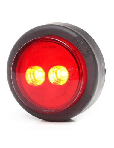 Feu antibrouillard arrière LED rond F 12V 24V Was 1533 F Was | leonleds