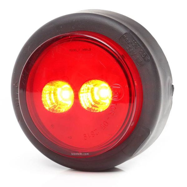 Piloto LED redondo antiniebla trasero F 12V 24V Was 1533 F Was | LeonLeds