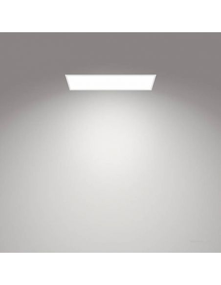 Plafon LED retangular branco 36W Toque de teto CL560 Interruptor de cena 120x30Cm Philips | leonleds