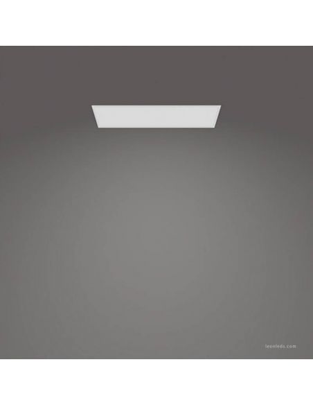 Plafonnier LED Rectangulaire Blanc 36W Plafond Tactile CL560 120x30Cm Commutateur De Scène Philips | leonleds