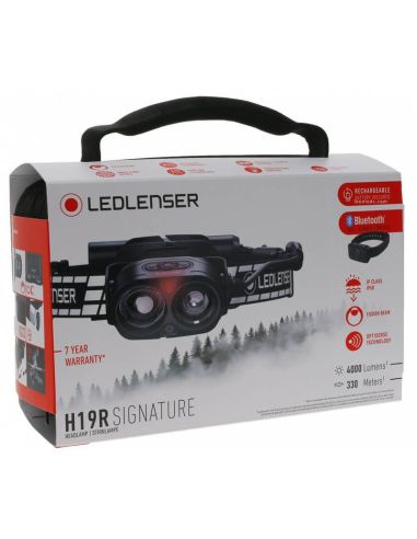 Caja de Frontal LED H19R Signature 4000 Lumenés 502198 Bluetooth LedLenser | LeonLeds
