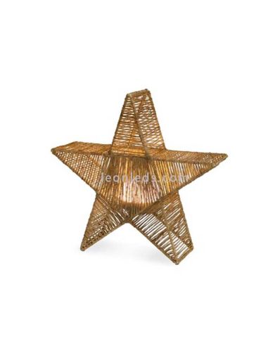 Estrella decorativa grande Sisine Star 40 con mando a distancia