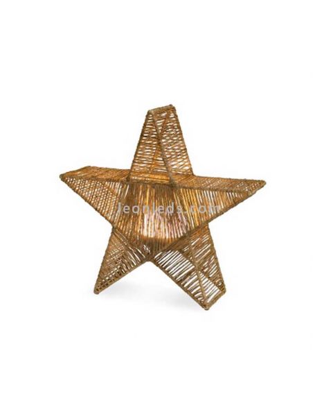 Grande étoile décorative Sisine Star 40 avec télécommande