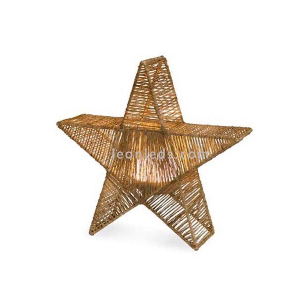 Grande estrela decorativa Sisine Star 40 com controle remoto
