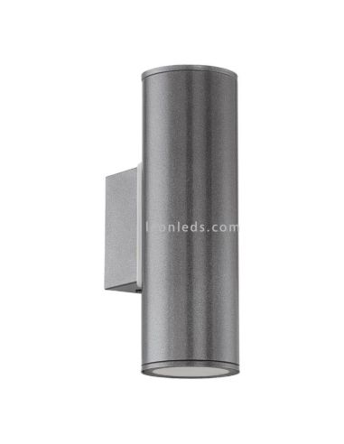 Aplique de pared exterior Riga GU10 antracita Eglo Iluminación | LeónLeds Iluminación