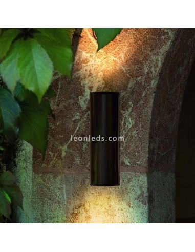 Applique murale d'extérieur Riga GU10 brun antique ambiant Eglo Iluminación | Éclairage LeonLeds
