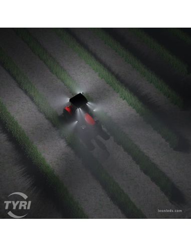 Massey Faro LED de trabajo rectangular 0717 para Massey Ferguson Nuevo Modelo | LeonLeds