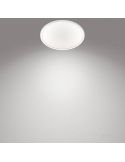 Plafonnier LED ultra fin SceneSwitch 18W avec 3 niveaux de puissance SuperSlim CL550 2700K Philips | leonleds