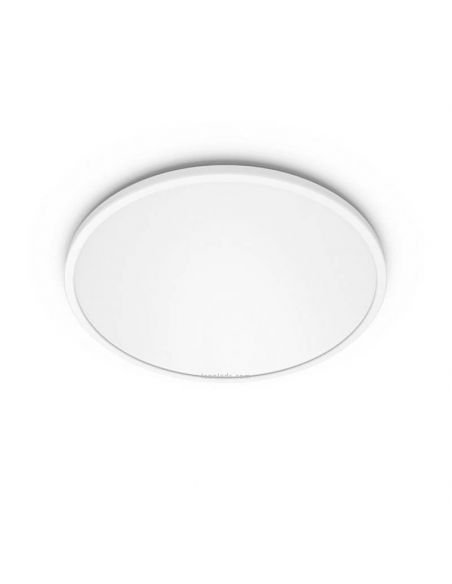 Plafonnier LED ultra-plat 18W avec 3 niveaux de puissance SuperSlim CL550 Philips | leonleds