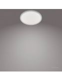 Plafonnier LED ultra fin SceneSwitch 18W avec 3 niveaux de puissance SuperSlim CL550 2700K Philips | leonleds