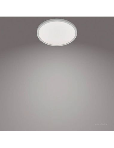 Plafonnier LED ultra fin SceneSwitch 18W avec 3 niveaux de puissance SuperSlim CL550 2700K Philips | leonleds
