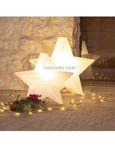 Estrella decorativa navideña Nova con cable 45 o 60 2