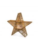 Estrella decorativa grande Sisine Star 40 con mando a distancia