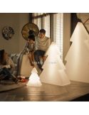 Árbol navideño Pinus 40 blanco pequeño ambiente blanco cálido tamaños