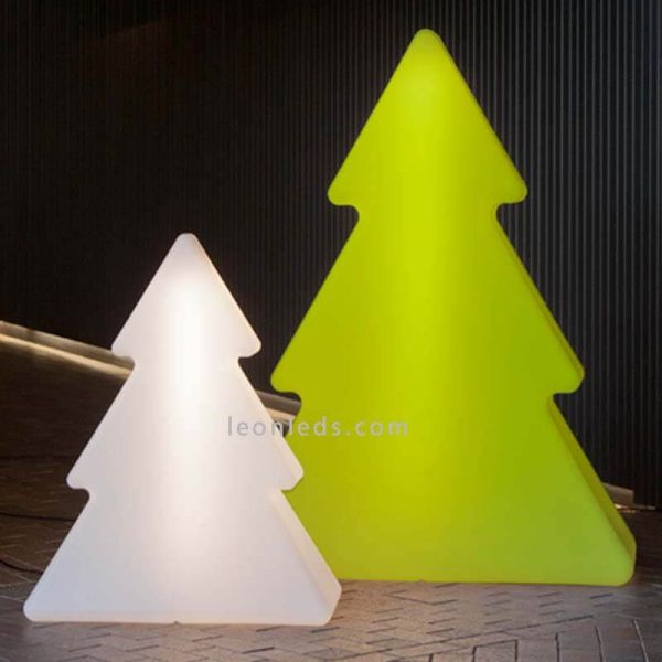 Árvore de natal externa branca Pinus 100 ambiente para 2 tamanhos