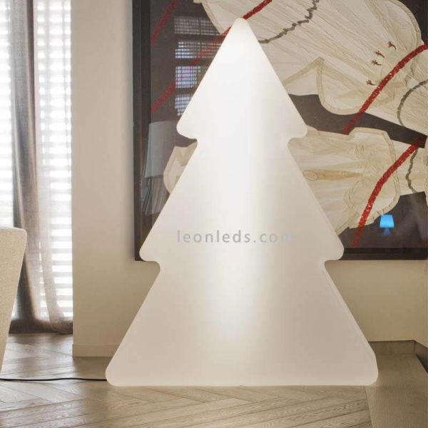Grand sapin de Noël blanc Pinus 160 avec câble New Garden Leónleds