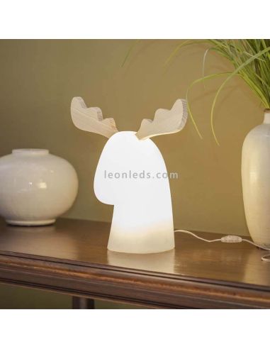 Reno decorativo Rudy 35 solar + recargable