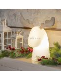 Reno decorativo Rudy 35 solar + recargable navidad