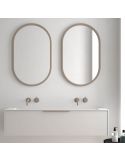 Espejo con marco con diferentes acabados 50X80Cm Cerdeña Eurobath | LeonLeds