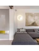 Aplique/plafón LED Kubick blanco regulable grande ambiente