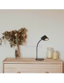 Petite lampe de table LED d'ambiance Capuccina noir