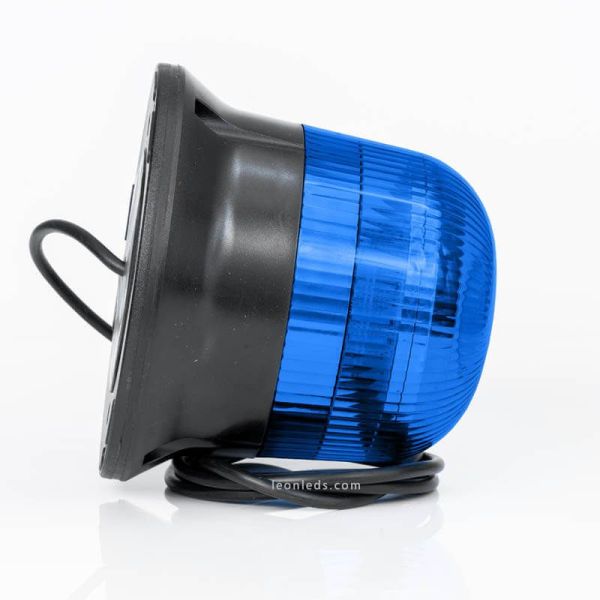 Lateral de Rotativo LED Azul Soporte Fijo FT-150 3S LED DF N Doble Flash | LeonLeds