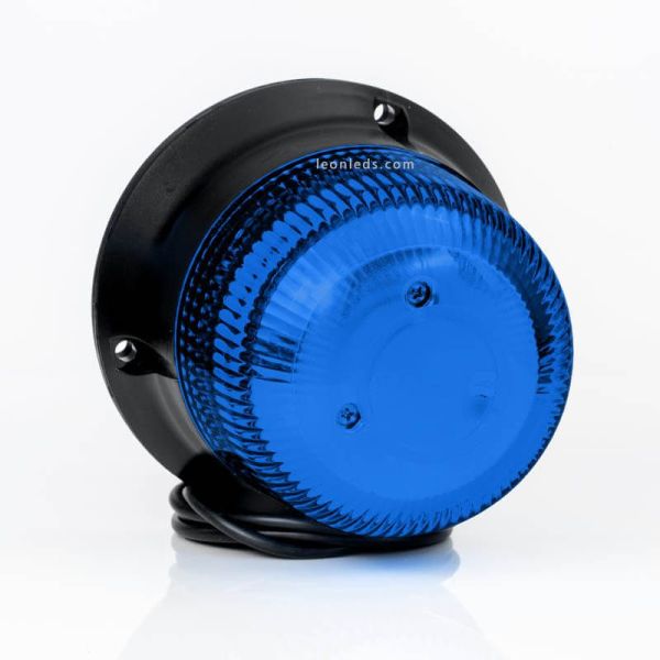 Rotativo LED Azul Soporte Fijo FT-150 3S LED DF N Doble Flash | LeonLeds
