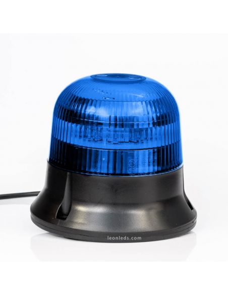Rotativo LED Azul Soporte Fijo FT-150 3S LED DF N Doble Flash | LeonLeds