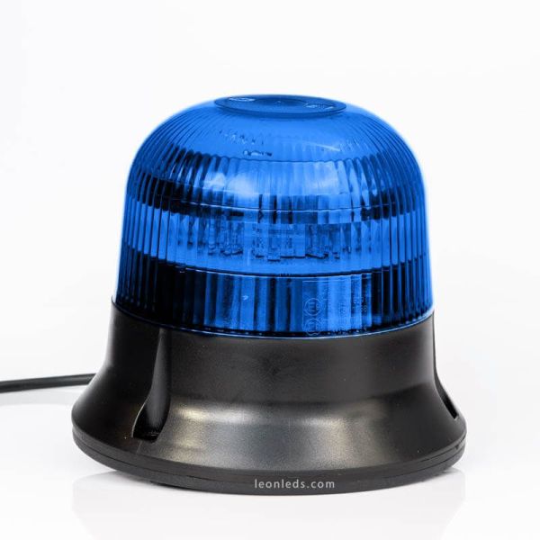 Rotativo LED Azul Soporte Fijo FT-150 3S LED DF N Doble Flash | LeonLeds