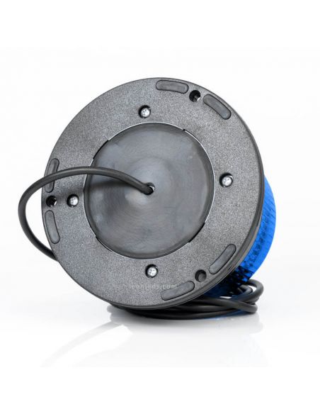 Arrière du support fixe LED bleu rotatif FT-150 3S LED DF N Double Flash | leonleds